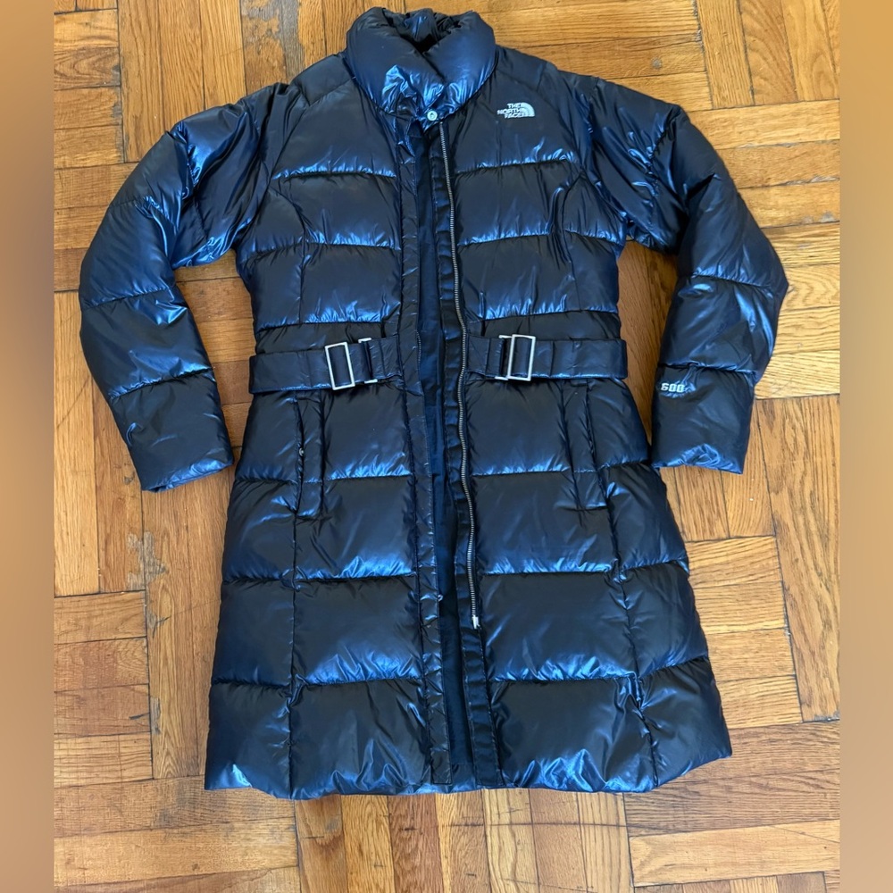 The North Face Women’s Three-Quarter Length Belted Coat – Black – Size Medium